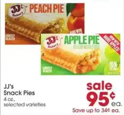 Giant Eagle JJ's Snack Pies offer