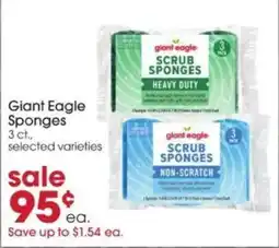 Giant Eagle Giant Eagle sponges offer