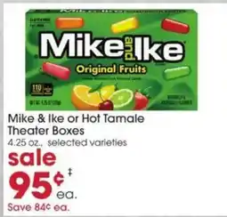 Giant Eagle Mike & Ike Original Fruits offer
