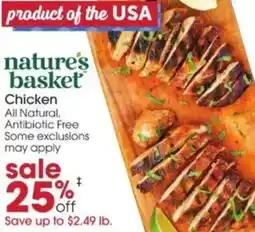 Giant Eagle Natures basket chicken offer