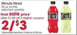 Giant Eagle Minute Maid offer