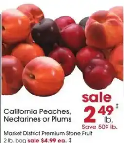 Giant Eagle Market District Premium Stone Fruit offer