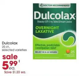 Giant Eagle Dulcolax offer