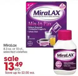 Giant Eagle Miralax offer