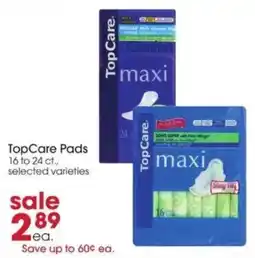 Giant Eagle TopCare Pads offer
