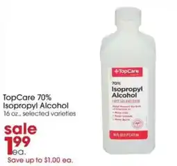 Giant Eagle TopCare Isopropyl Alcohol offer