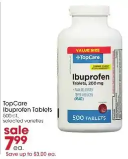 Giant Eagle TopCare Ibuprofen Tablets offer