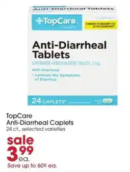 Giant Eagle TopCare Anti-Diarrheal Caplets offer