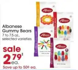Giant Eagle Albanese Gummy Bears offer