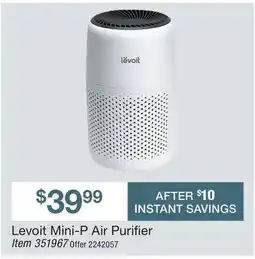 BJ’s Levoit Mini-P Air Purifier offer