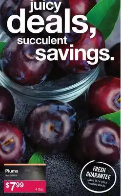 BJ’s Plums offer