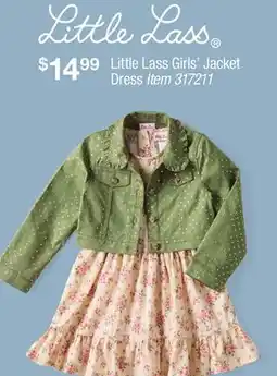BJ’s Little Lass Girls' Jacket Dress offer