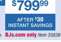 BJ’s LG QNED84B 4K Mini LED Smart TV offer