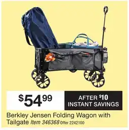 BJ’s Berkley Jensen Folding Wagon with Tailgate offer