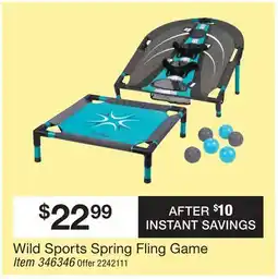 BJ’s Wild Sports Spring Fling Game Item offer