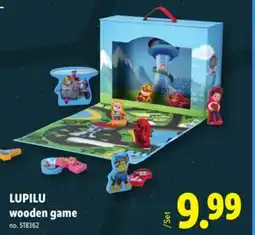 Lidl LUPILU wooden game offer