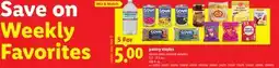Lidl pantry staples offer