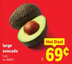 Lidl large avocado offer