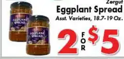 Valley Marketplace Zergut Eggplant Spread offer