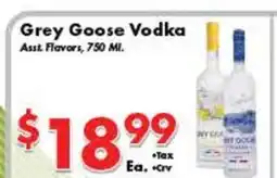 Valley Marketplace Grey Goose Vodka offer