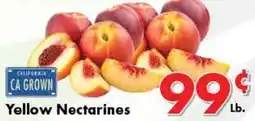 Valley Marketplace Yellow Nectarines offer