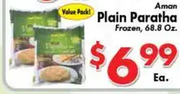 Valley Marketplace Aman Plain Paratha offer