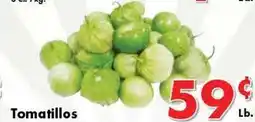 Valley Marketplace Tomatillos offer