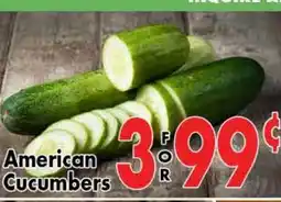 Valley Marketplace American Cucumbers offer