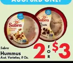 Valley Marketplace Sabra Hummus offer