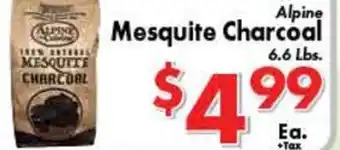 Valley Marketplace Alpine Mesquite Charcoal offer