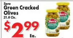 Valley Marketplace Sera Green Cracked Olives offer