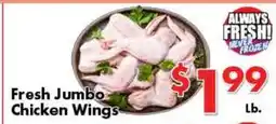 Valley Marketplace Fresh Jumbo Chicken Wings offer
