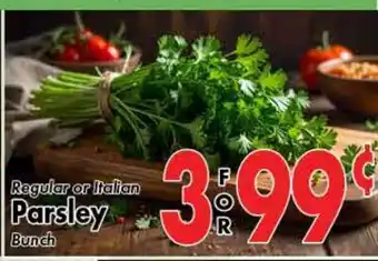 Valley Marketplace Parsley offer