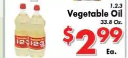 Valley Marketplace 1.2.3 Vegetable Oil offer