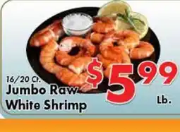 Valley Marketplace Jumbo Raw White Shrimp offer