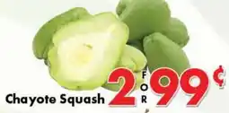 Valley Marketplace Chayote Squash offer
