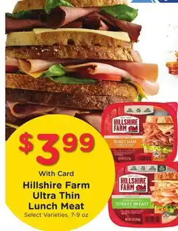 Ralphs Hillshire Farm Ultra Thin Lunch Meat offer