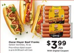 Ralphs Oscar Mayer Beef Franks offer