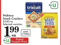 Pavilions Nabisco Snack Crackers offer