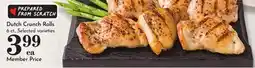 Pavilions Dutch Crunch Rolls offer