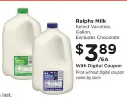 Ralphs Ralphs Milk offer