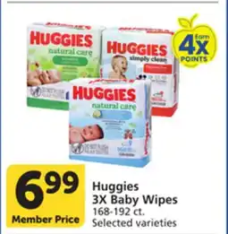 Pavilions Huggies 3X Baby Wipes offer