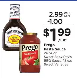 Ralphs Prego Pasta Sauce offer