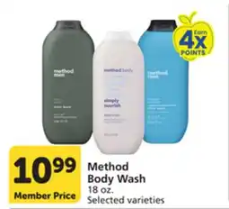 Pavilions Method Body Wash offer