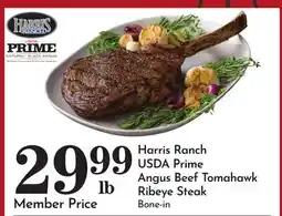 Pavilions Harris Ranch USDA Prime Angus Beef Tomahawk Ribeye Steak offer
