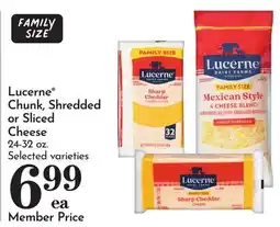 Pavilions Lucerne Chunk, Shredded or Sliced Cheese offer