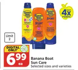 Pavilions Banana Boat Sun Care offer
