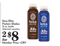 Pavilions Koia Elite Protein Shakes offer