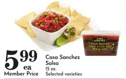 Pavilions Casa Sanchez Salsa offer