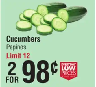Smart & Final Cucumbers offer